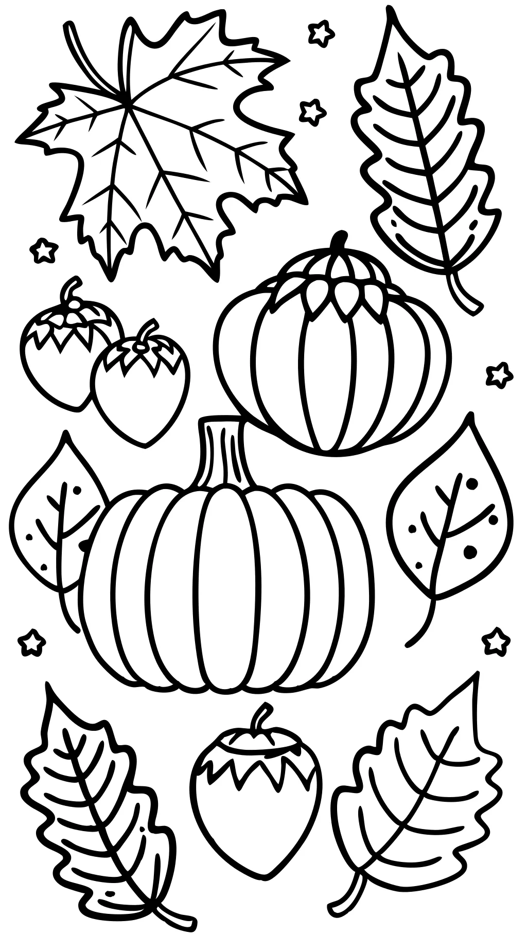 coloriages d’automne gratuitement imprimable